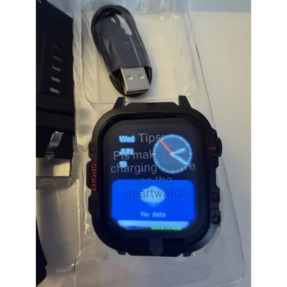 Erun Smart Watch Brand New Vinyl Wristband